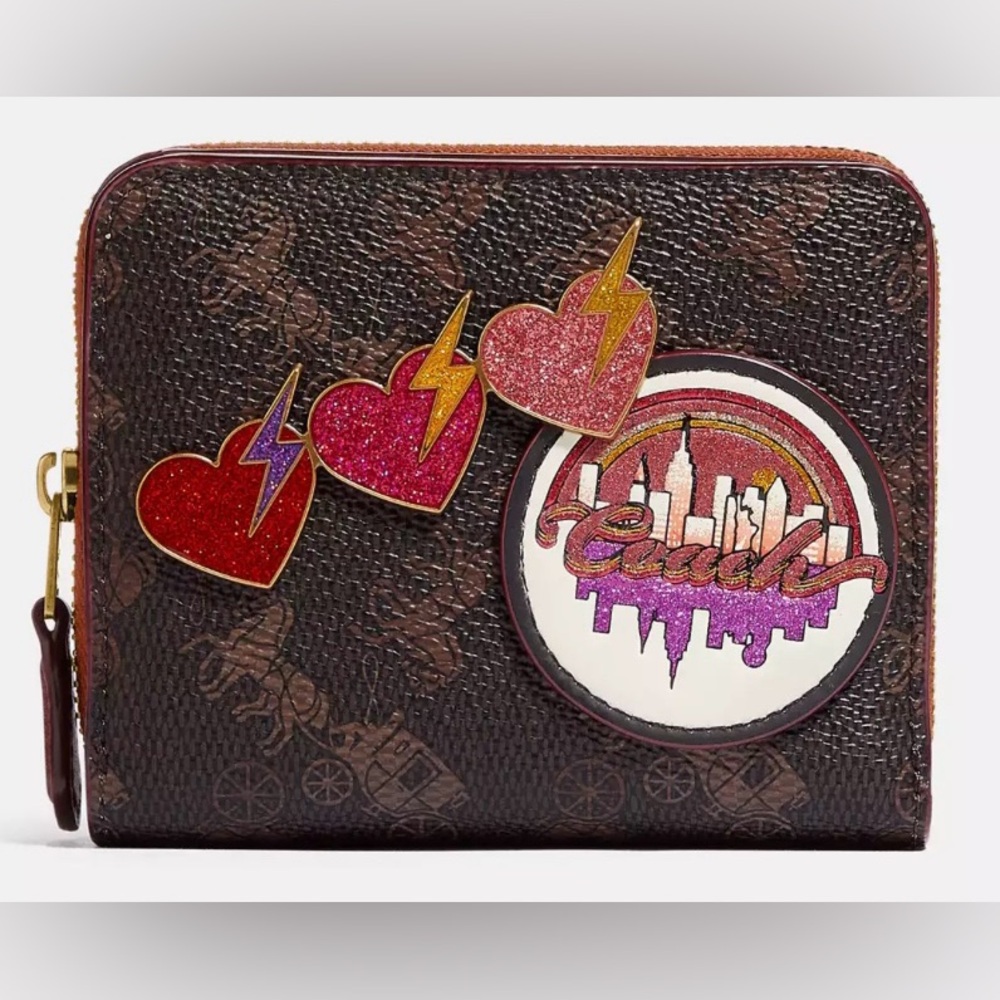 Coach Billfold Wallet (Manhattan Skyline Motif)